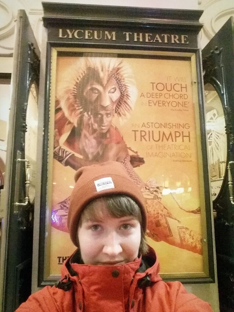 The Lion King w Lyceum Theatre w Londynie